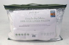 Smart Silk Luxury Bedding Collection 100% Silk Lined Pillow Standard Level 3 New