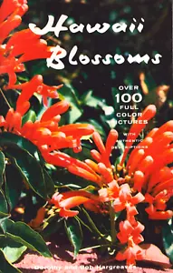 Vintage 1958 Hawaii Blossoms First Printing Hargreaves Text & Photography Book - Picture 1 of 2