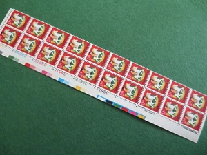 Doc SC# 1769 NAVIDAD Hobby Horse 1978 15¢ Bloque de 20 MNH - Imagen 1 de 5