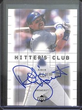 2000 Upper Deck Hitters Club Autograph #RY Robin Yount