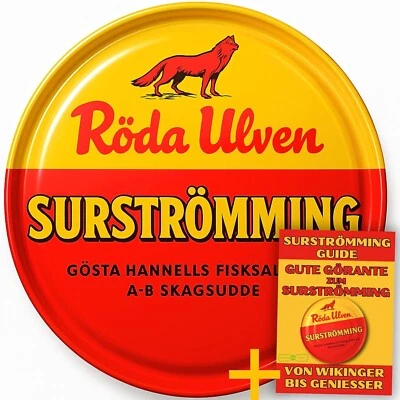 Surströmming - Das ORIGINAL Röda Ulven Schwedische Spezialität in der Dose 300g - Bild 1 von 4