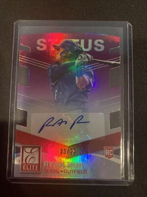 RYAN RUA 2015 Panini Elite Signatures Status Purple Die-Cut Auto Autograph /99 - Image 1 of 2