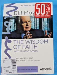 Bill Moyers: The Wisdom of Faith w/ Huston Smith - 2-DVD set, 276 min, Brand NEW - Bild 1 von 2