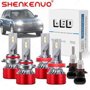 Combo faros antiniebla LED 6000K para Subaru Forester 2009 2010-2013 - Imagen 1 de 10