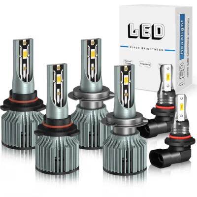 Combo 6X Q8 faros antiniebla LED 6000K para TOYOTA MR2 SPYDER 2003-2006 Foto 1 de 4