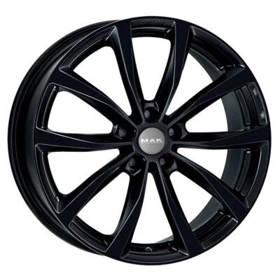 ALLOY WHEEL MAK WOLF FOR MERCEDES-BENZ CLASSE GLB 7.5X17 5X112 GLOSS BLACK T4H - Image 1 of 4