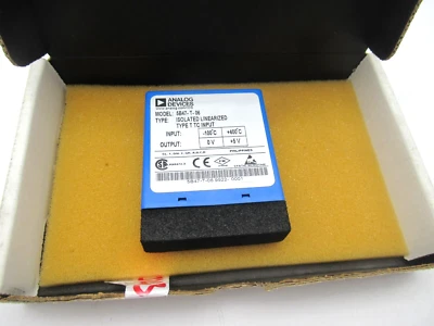Analog Devices 5B47-T-06 Isolated Linearized Type T Tc Input Module *BRAND NEW* - Image 1 of 4