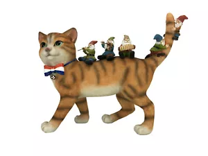 Patrick el Patriótico Gato Miniatura y los Gnomos Felices - Un Gnomo de Jardín de Hadas - Imagen 1 de 12