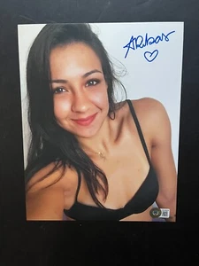 Amanda Ribas Rare! autographed signed MMA UFC 8x10 photo Beckett BAS coa - Picture 1 of 1