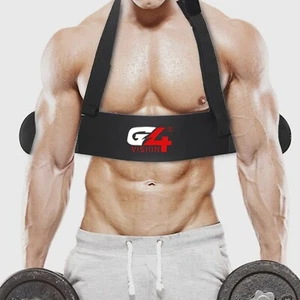 G4 Arm Blaster Weight Lifting Bicep Isolator Curl Triceps Power MMA Gym Workout - Picture 1 of 17