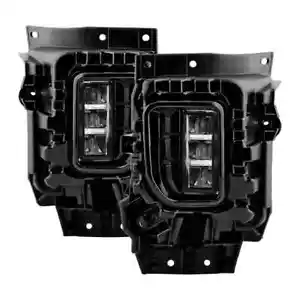 Spyder For Silverado 2024+ 2500HD 3500HD OEM Full LED Fog Light Universal Switch - Foto 1 di 6