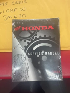 1995 Honda CR80R SERVICE MANUAL 61GBF00 SM6-20 - Picture 1 of 1