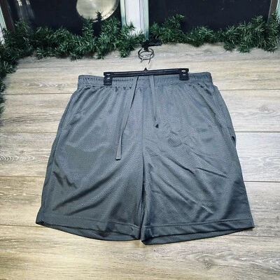 Pantalones Cortos Xersion Talla Grande 36-38 Gris Hombre Entrenamiento Atlético Bolsillos Cordón Foto 1 de 4