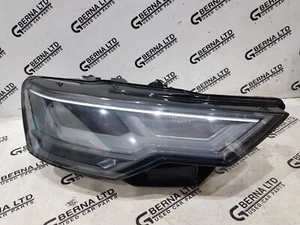 GENUINE AUDI A6 C8 2018-2022 FRONT RIGHT SIDE FULL LED HEADLIGHT HEADLAMP - Picture 1 of 19