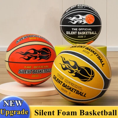 2025 Newest Silent Basketball, Low Noise Foam Ball With Detachable Cloth Cover - Image 1 of 4