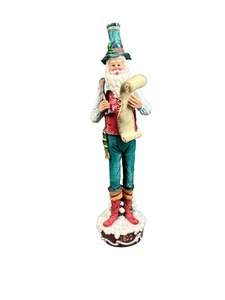 Estatuilla de Papá Noel Roman American Papá Noel 1993 a través de las décadas 1810 lápiz en caja - Imagen 1 de 7