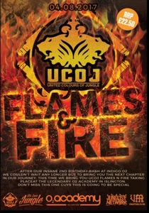 United Colours OF Jungle – Flames & Fire – 2017 - Bild 1 von 1