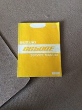 Motorcycle Manual Suzuki Gs500E
