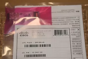 New Sealed Cisco SFP-10G-LR 10GBASE-LR SFP Plug-in Transceiver Module - Picture 1 of 2