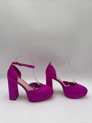 Plataforma Loeffler Randall Selina para mujer en fucsia talla 6B Foto 1 de 4