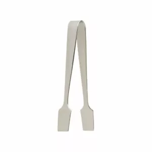 Pinzas para servir cubo de azúcar de acero inoxidable Fino de 4" de largo - Imagen 1 de 1