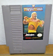 WWF! ~WrestleMania! ~Acclaim! ~Nintendo! ~NES! ~Video Game Cartridge! ~No Case!