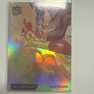 2024 UD FLEER ULTRA MATRIARCHS OF MARVEL 3X3 PEACH MOMOKO #27 - Image 1 of 2