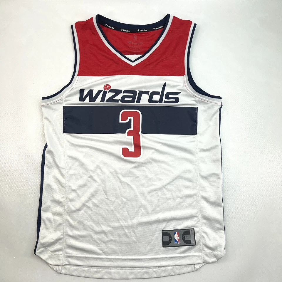 Camiseta de baloncesto NBA Washington Wizards Fanatics Bradley Beal para hombre talla S Foto 1 de 4