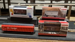 Märklin H0 Güterwagen-Konvolut - Bestehend aus 4 Wagen - Bild 1 von 9