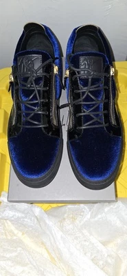 SZ 47EU/13M Giuseppe Zanotti Frankie Gail Black, Worn 1 Time, OG Box, Authentic - Image 1 of 4