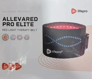NEU Lifepro ALLEVARED PRO ELITE - Wellness Erholung Rotlichttherapie Gürtel LP-BLK - Bild 1 von 6