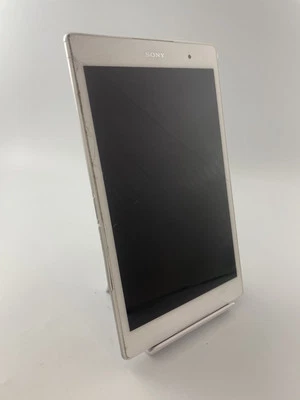 Sony Xperia Z3 Tablet Compact White Android Tablet Cracked Spares & Repairs #A - Image 1 of 4