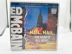 ED MCBAIN HAIL HAIL THE GANG’S ALL HERE AUDIOBOOK 6 CD SET BBC CHIVERS UNABRIDGE - Foto 1 di 8
