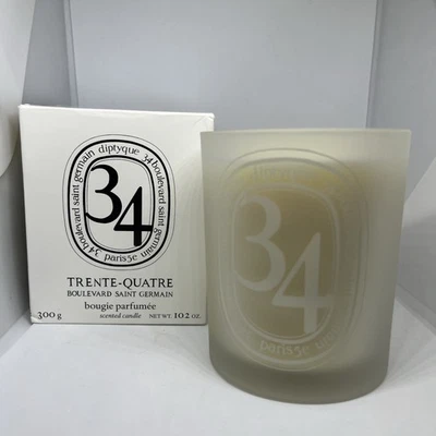 Diptyque Trente Quatre 10.2oz Candle Used - Image 1 of 3