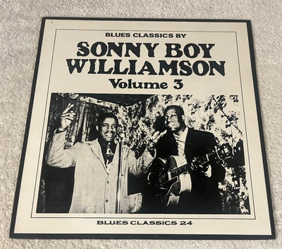 SONNY BOY WILLIAMSON: "BLUES CLASSICS VOL. 3": VINYL LP: MONO 1937-1947:  EX/EX Foto 1 de 4