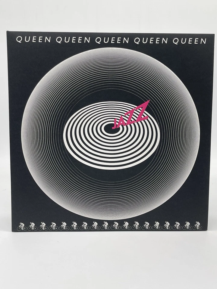QUEEN JAZZ 12" LP VG+ VINYL RECORD GATEFOLD HOLLYWOOD w/POSTER & SLEEVES 2011 - Image 1 of 4