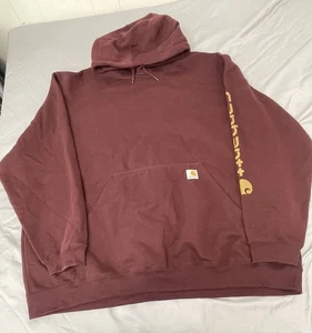 Carhartt Men's Loose FIt Logo Sleeve Graphic Jacket Sz:4XL - Picture 1 of 13