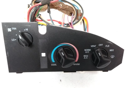 1997-2004 Ford Van Econoline E150 E250 E350 interruptor de controle de aquecedor ventilador fabricante de equipamento original V35 - Imagem 1 de 4