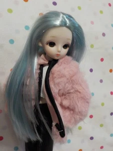 Preciosa muñeca estilo anime, pelo azul, hermosos ojos, articulaciones articuladas, SailorMoon - Imagen 1 de 5