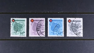 German Occupation Scott # 8NB1-8NB4 VF Used Signed Herbert Block Stamps $320 - Picture 1 of 2