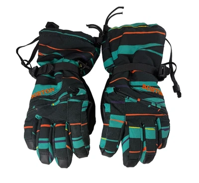 Guantes ajustables de invierno BURTON Dryride esquí snowboard negros/verdes grandes Foto 1 de 4