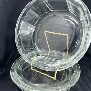 Pyrex Klar Elegance Glas Oval 803 B & 804 B mit 1 Deckel - 3 Stück 1,3L & 1,7L - Bild 1 von 8