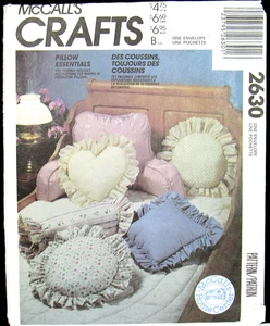 Pillow Patterns McCalls 2630 Uncut Crafts Home Decor - Picture 1 of 4