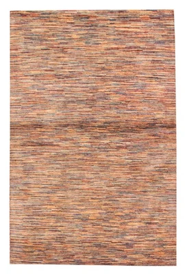 Traditional Hand-knotted Wool Oriental Carpet 4'0" x 6'1" Area Rug - Image 1 of 4