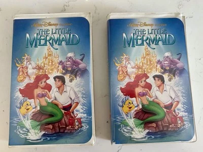 Disney The Little Mermaid VHS, 1989 Banned Cover. (Black Diamond) - Image 1 of 4