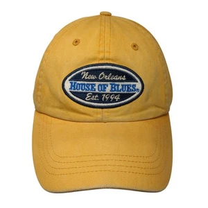 New Orleans Est. 1994 House of Blues Baseball Cap gelb Einheitsgröße verstellbar - Bild 1 von 9