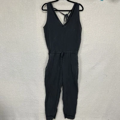 Mono para mujer Cloth & Stone cuello en V profundo sin mangas M carbón boho chic Foto 1 de 4