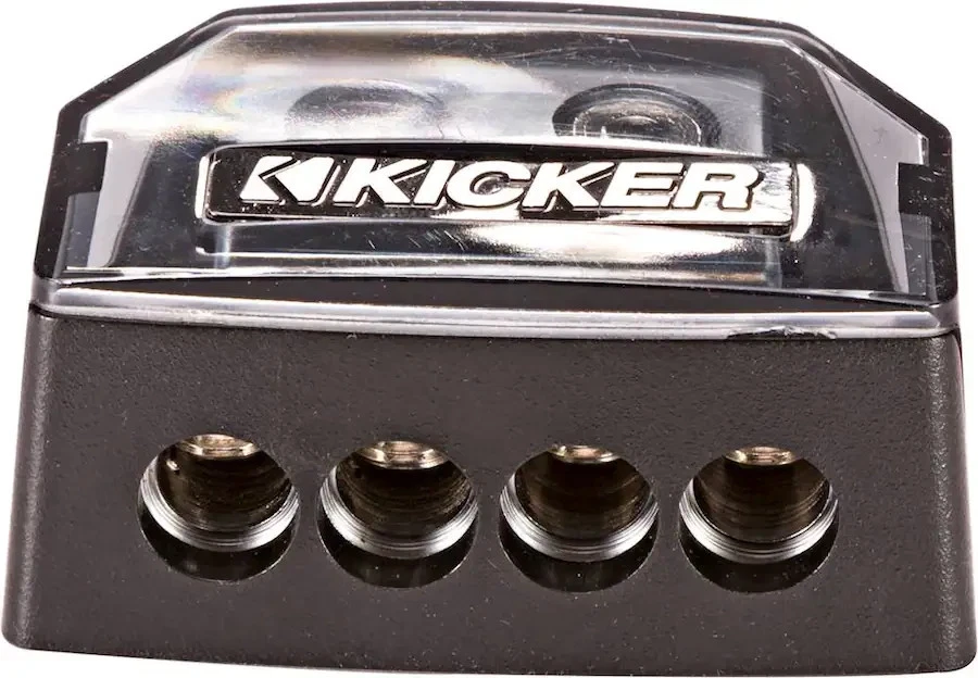 Kicker Car Audio DB4 Distribution Block Brass Accessories Solid Termination New - Image 1 of 1