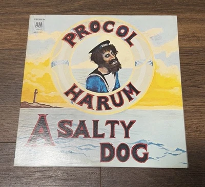 Procol Harum a Salty Dog Vinyl LP A&M Records 1969 Psychedelic Rock Foto 1 de 4