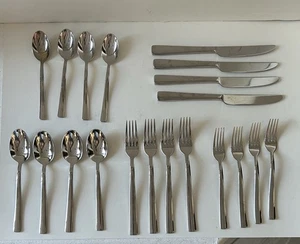 20 Piece J.A. Henckels Pavilion? 18/10 Glossy Stainless Flatware Service For 4 - Picture 1 of 4